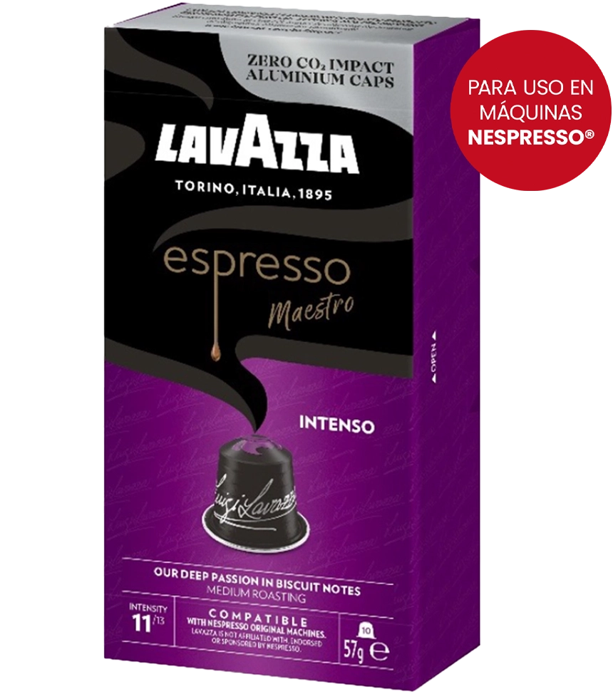 CAPSULAS - NESPRESSO - LAVAZZA2 Lavazza Espresso Maestro Intenso 57 gr - Imagen 1