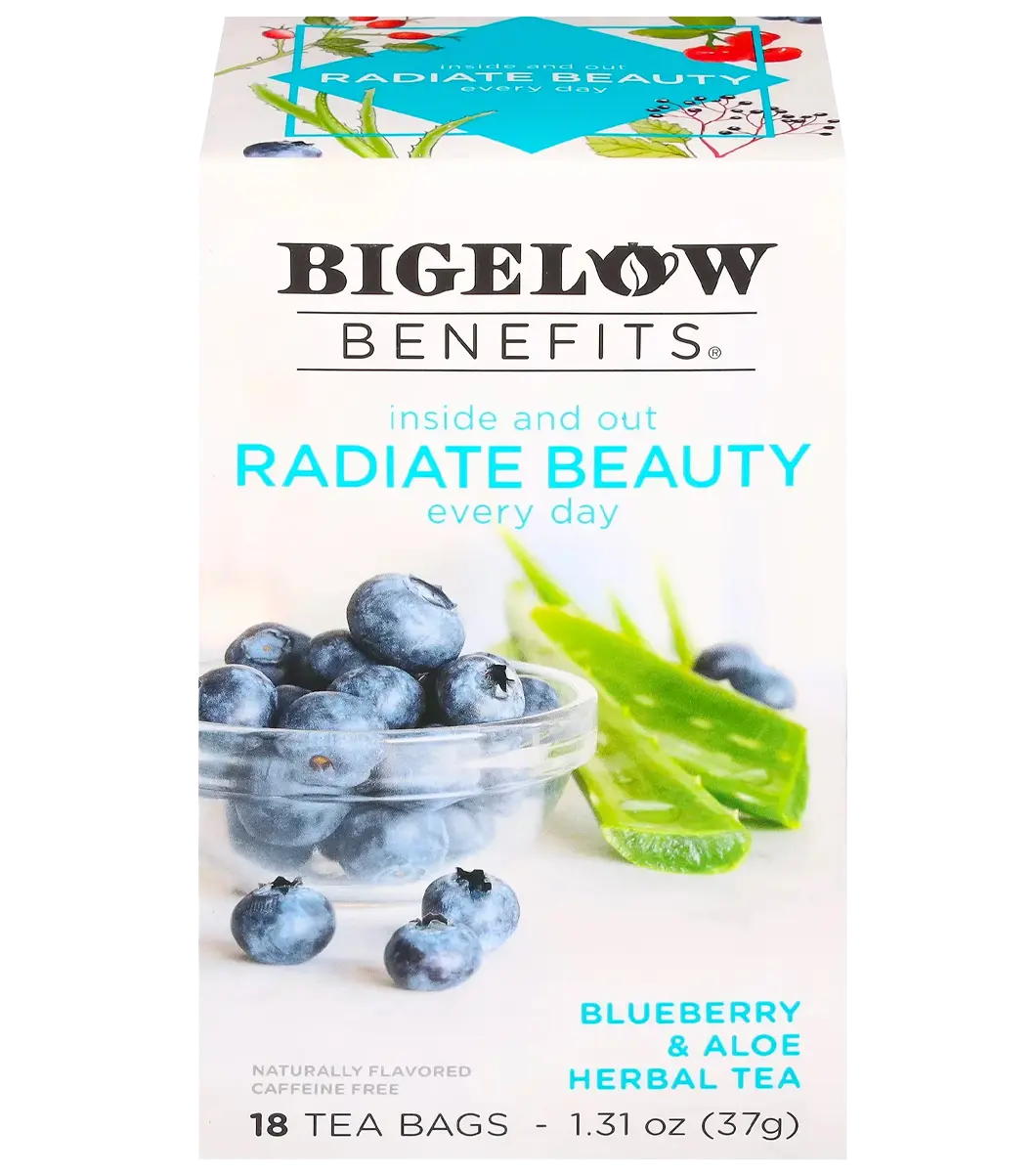 Mesa de trabajo 3 Té Benefits Radiant Beauty Bigelow 18 u - Imagen 1