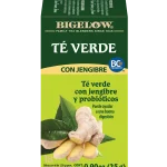 Té Verde con Jengibre y Probióticos Bigelow 18 u