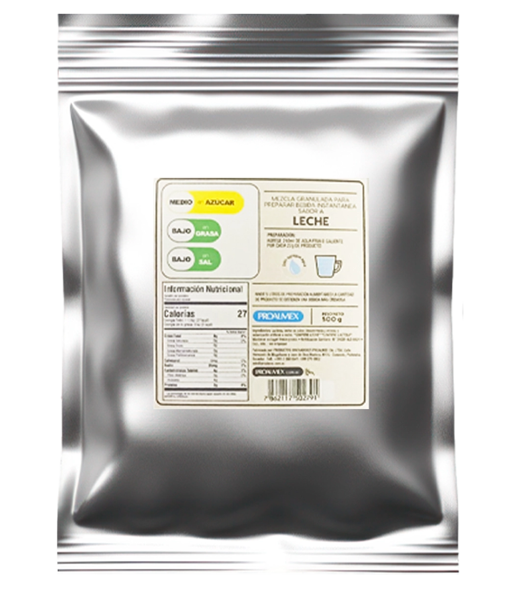 Proalmex Mezcla granulada para preparar bebida de leche Proalmex Mezcla granulada para preparar bebida de leche 500 gr - Imagen 1