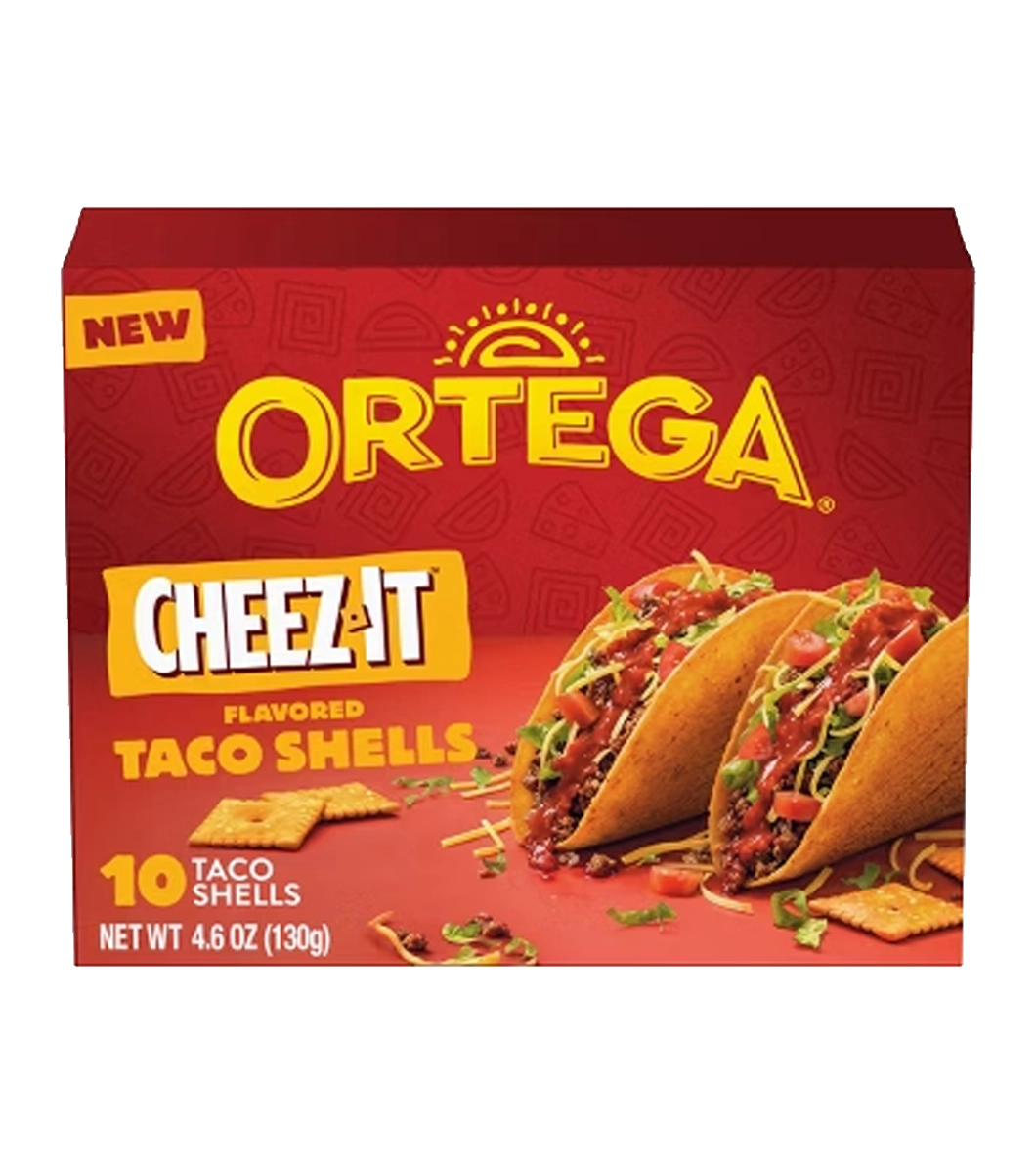 ORTEGA TACO02 Ortega taco shell chezz-it (sabor a queso) - Imagen 1